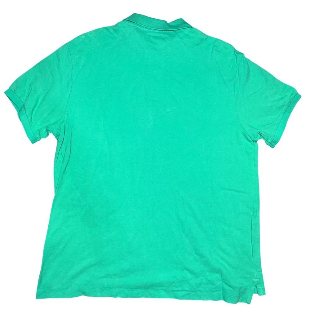Polo Ralph Lauren Polo Shirt Mens XXL Green Slim Fit Big Pony Short Sleeve - Picture 2 of 6